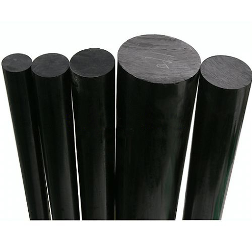 25% Carbon Fiber Filled PTFE Rod