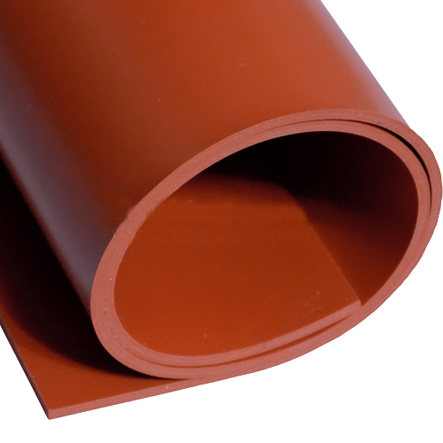 65 Shore A Red Color SBR Rubber Sheet