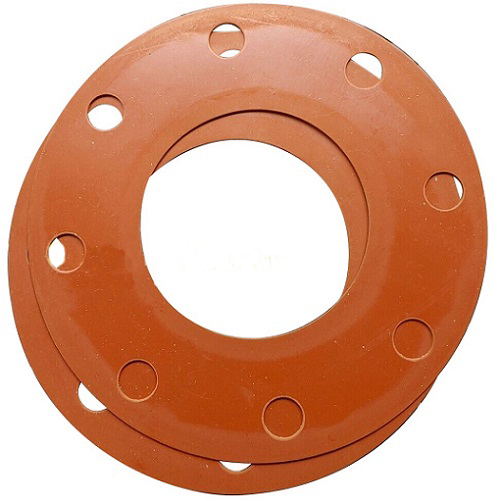 Red SBR Rubber Flange Gasket